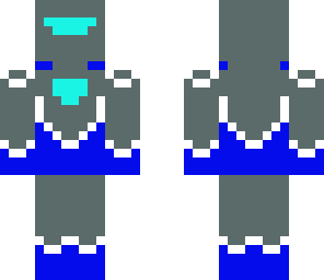 blue robot