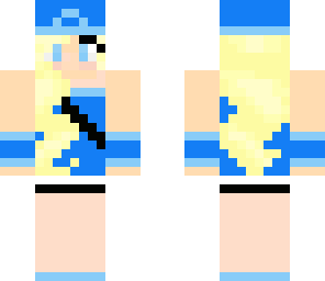 minecraft water gym leader skin