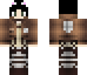 attack on titan neko girl