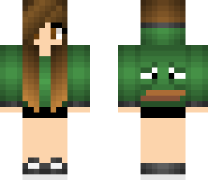 pepe frog girl