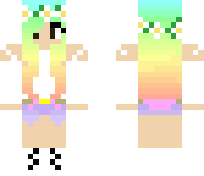 rainbow girl