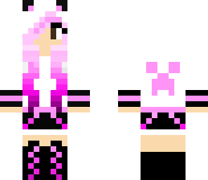 hot pink panda chic