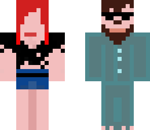 man and woman