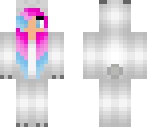 cotton candy polar bear