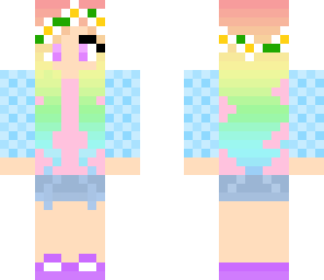 pastel rainbow with shoes