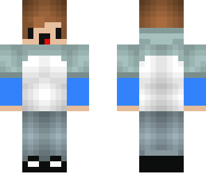 chibi blue shirt