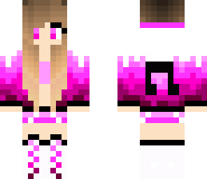 pink dubstep girl