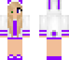 purple bunny girl