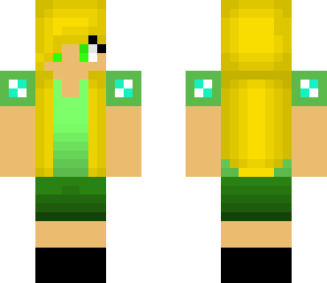 random girl-green