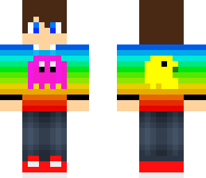 rainbow pacman