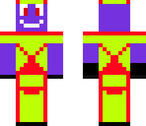 purplel man