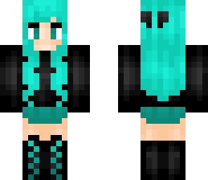 blue girl