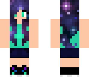 galaxy girl hair final