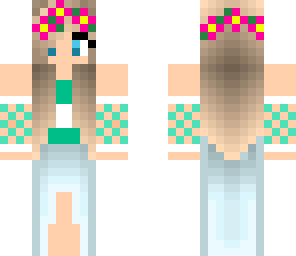 flower crown girl