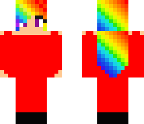 rainbow girl