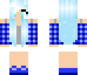 blue and frost girl