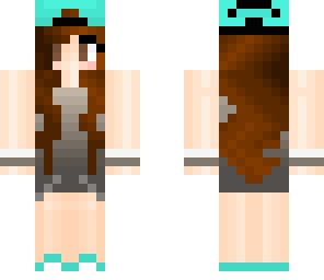 fox girl with cap