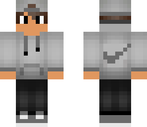 grey nike boy