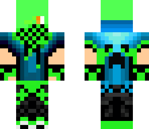 blue and green ninja