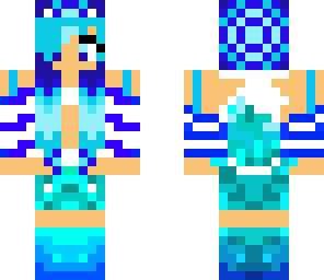 ocean sky blue hawt fox
