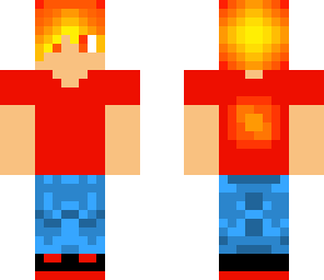 flaming burne