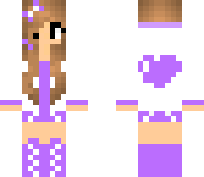 cute girl edit purple