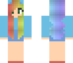 rainbow girl