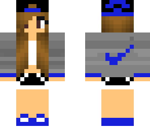 nike blue skin