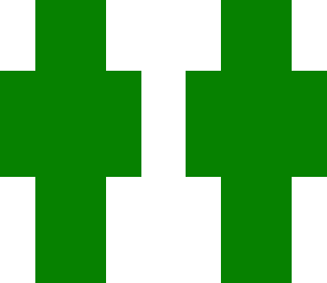 green base for creepers
