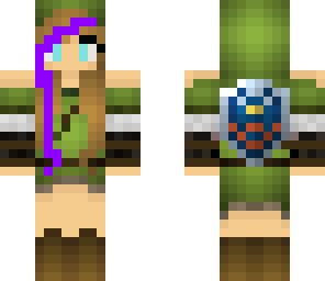 purpel strreek link girl