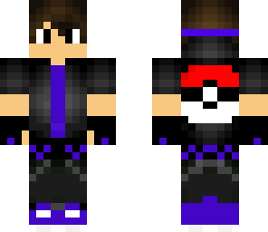 purple pokemon trainer