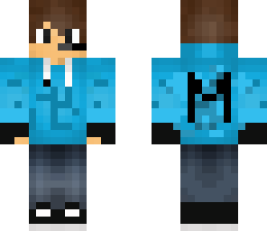 light blue gamer
