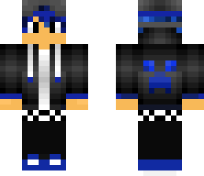 skin blue hair teen fixed