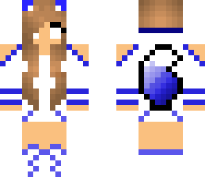 blue wolf girl