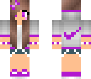 cooll purple girl