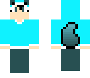 blue wolf boy