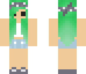even derpier green haired girl
