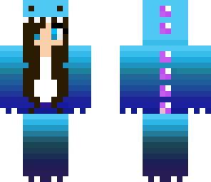dino blue girl