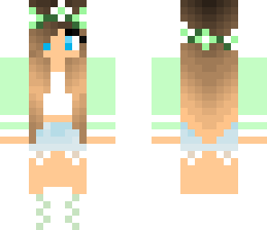 green tumblr girl edit