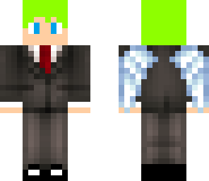 me in a tux winged