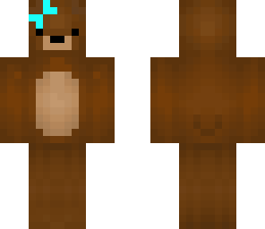 cute bear with bow
