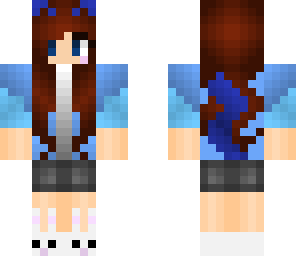 blue girl cat for- franklymydear