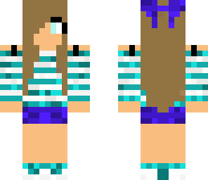 brown hair cute ribbon girl