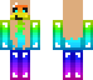 female rainbow girl
