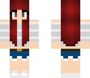 basic red hair sweater girl