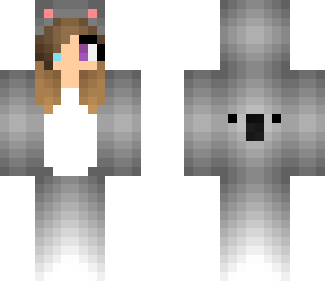girl koala onesie