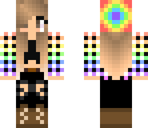 rainbow gamer girl edit 