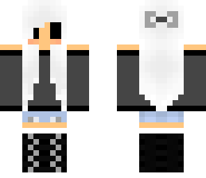 white hair girl