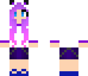 purple girl