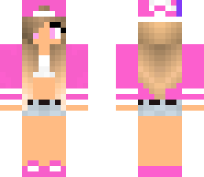 cute pink girl